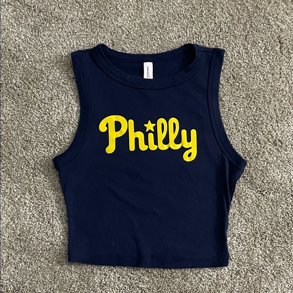 Philadelphia Phillies City Connect Cropped Tank